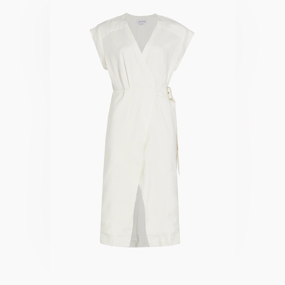 Veronica Beard Octavia Linen Midi Dress